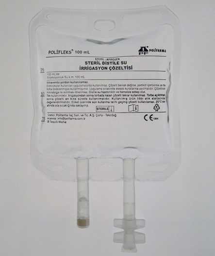 정상적인 염분을 위한 도매 비 pvc IV 주입 부대
