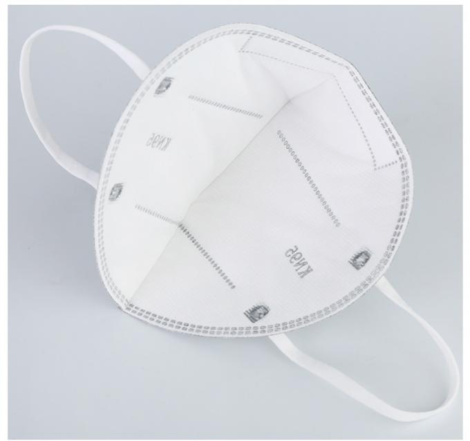 Foldable 다 층 N95 가면 미립자 얼굴 인공호흡기 가면 NIOSH는 찬성했습니다